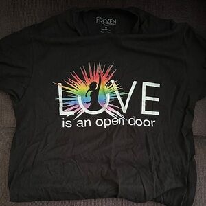 Frozen Broadway Pride Graphic T-Shirt